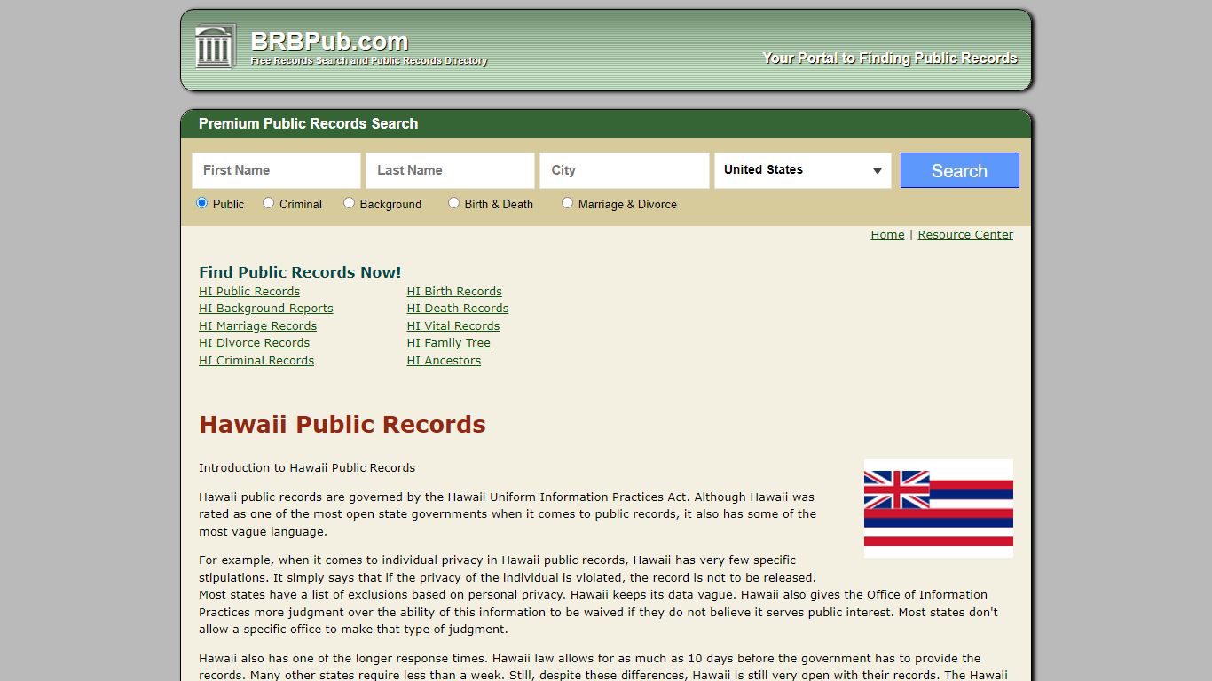 Free Hawaii Public Records | Search Criminal and Civil Court Records ...